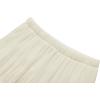 imageNASHALYLY Womens Chiffon Elastic High Waist Pleated ALine Flared Maxi SkirtsPerfectly Pale