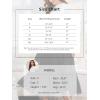 imageNASHALYLY Womens Chiffon Elastic High Waist Pleated ALine Flared Maxi SkirtsWhite