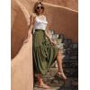 imageNASHALYLY Maxi Skirts for Women High Waist Elastic Renaissance Tiered Long Skirt 2024