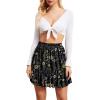 Black Yellow Floral