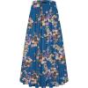 Blue Tangerine Floral